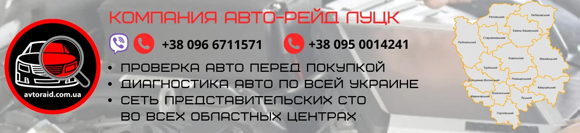 Проверка авто в Луцьку